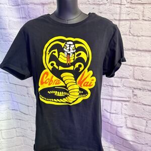 BLACK COBRA KAI T-Shirt SZ Medium (38-40) by Big World